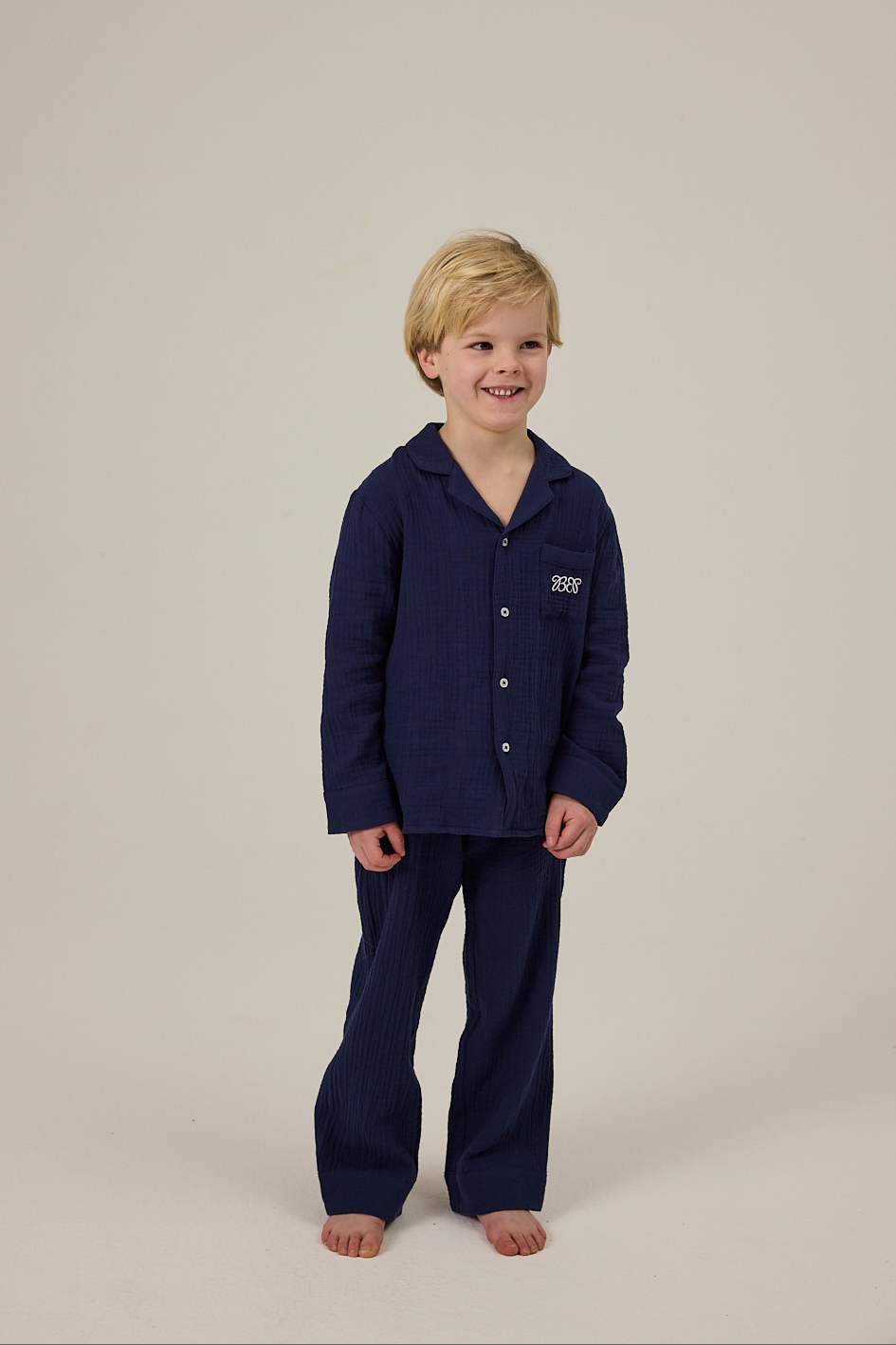 Pyjama Set Charlie - Blue Minuit
